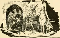 An illustration from Skämtbilden och dess historia i konsten (1910)