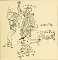 An illustration from Skämtbilden och dess historia i konsten (1910)