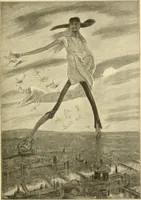 An illustration from Skämtbilden och dess historia i konsten (1910)
