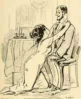An illustration from Skämtbilden och dess historia i konsten (1910)