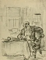 An illustration from Skämtbilden och dess historia i konsten (1910)