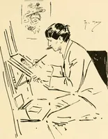 An illustration from Skämtbilden och dess historia i konsten (1910)