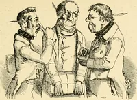An illustration from Skämtbilden och dess historia i konsten (1910)