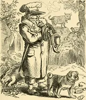 An illustration from Skämtbilden och dess historia i konsten (1910)