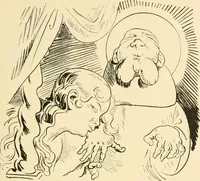 An illustration from Skämtbilden och dess historia i konsten (1910)
