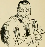 An illustration from Skämtbilden och dess historia i konsten (1910)