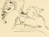 An illustration from Skämtbilden och dess historia i konsten (1910)