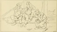 An illustration from Skämtbilden och dess historia i konsten (1910)