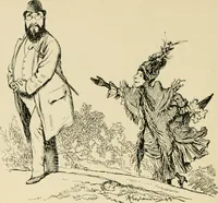 An illustration from Skämtbilden och dess historia i konsten (1910)