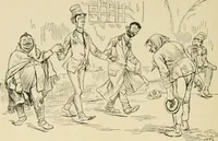 An illustration from Skämtbilden och dess historia i konsten (1910)