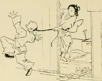 An illustration from Skämtbilden och dess historia i konsten (1910)