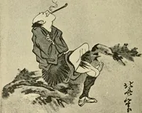 An illustration from Skämtbilden och dess historia i konsten (1910)