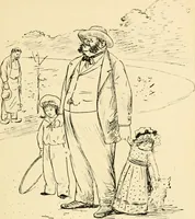 An illustration from Skämtbilden och dess historia i konsten (1910)
