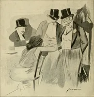 An illustration from Skämtbilden och dess historia i konsten (1910)