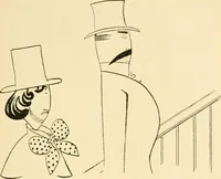 An illustration from Skämtbilden och dess historia i konsten (1910)