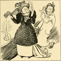 An illustration from Skämtbilden och dess historia i konsten (1910)