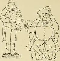 An illustration from Skämtbilden och dess historia i konsten (1910)