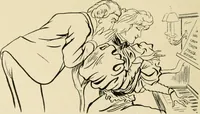 An illustration from Skämtbilden och dess historia i konsten (1910)