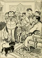 An illustration from Skämtbilden och dess historia i konsten (1910)