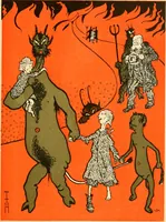 An illustration from Skämtbilden och dess historia i konsten (1910)