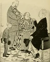 An illustration from Skämtbilden och dess historia i konsten (1910)