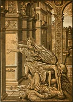 An illustration from Skämtbilden och dess historia i konsten (1910)