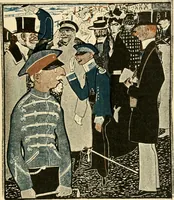 An illustration from Skämtbilden och dess historia i konsten (1910)