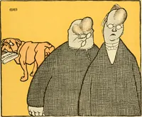 An illustration from Skämtbilden och dess historia i konsten (1910)