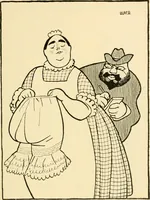 An illustration from Skämtbilden och dess historia i konsten (1910)