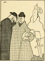 An illustration from Skämtbilden och dess historia i konsten (1910)