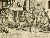 An illustration from Skämtbilden och dess historia i konsten (1910)