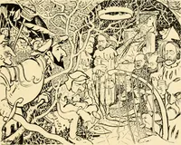 An illustration from Skämtbilden och dess historia i konsten (1910)