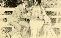 An illustration from Skämtbilden och dess historia i konsten (1910)