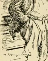 An illustration from Skämtbilden och dess historia i konsten (1910)