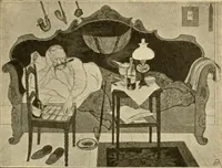 An illustration from Skämtbilden och dess historia i konsten (1910)
