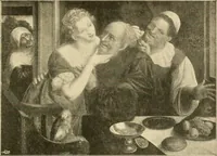 An illustration from Skämtbilden och dess historia i konsten (1910)
