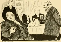 An illustration from Skämtbilden och dess historia i konsten (1910)