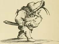 An illustration from Skämtbilden och dess historia i konsten (1910)
