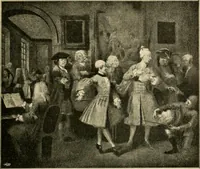 An illustration from Skämtbilden och dess historia i konsten (1910)