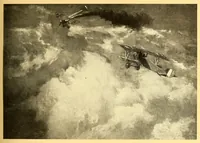 An illustration from Sky fighters of France, aerial warfare, 1914-1918 (1919)