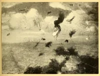 An illustration from Sky fighters of France, aerial warfare, 1914-1918 (1919)
