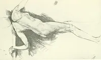 An illustration from The Slade; a collection of drawings and some pictures done by past and present students of the London Slade School of Art, MDCCCXCIII-MDCCCVII (1907)