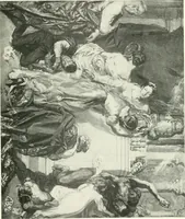 An illustration from The Slade; a collection of drawings and some pictures done by past and present students of the London Slade School of Art, MDCCCXCIII-MDCCCVII (1907)