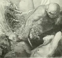 An illustration from The Slade; a collection of drawings and some pictures done by past and present students of the London Slade School of Art, MDCCCXCIII-MDCCCVII (1907)