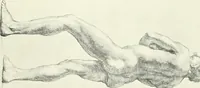 An illustration from The Slade; a collection of drawings and some pictures done by past and present students of the London Slade School of Art, MDCCCXCIII-MDCCCVII (1907)
