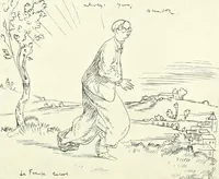 An illustration from The Slade; a collection of drawings and some pictures done by past and present students of the London Slade School of Art, MDCCCXCIII-MDCCCVII (1907)