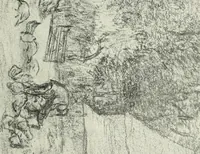 An illustration from The Slade; a collection of drawings and some pictures done by past and present students of the London Slade School of Art, MDCCCXCIII-MDCCCVII (1907)