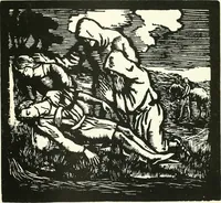 An illustration from The Slade; a collection of drawings and some pictures done by past and present students of the London Slade School of Art, MDCCCXCIII-MDCCCVII (1907)
