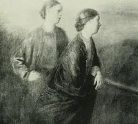 An illustration from The Slade; a collection of drawings and some pictures done by past and present students of the London Slade School of Art, MDCCCXCIII-MDCCCVII (1907)