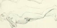 An illustration from The Slade; a collection of drawings and some pictures done by past and present students of the London Slade School of Art, MDCCCXCIII-MDCCCVII (1907)